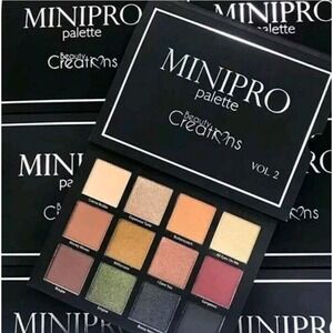 Beauty Creations Minipro Vol. 2‎ WARM TONES 12-Pan Eyeshadow Palette 0.92 oz 26g